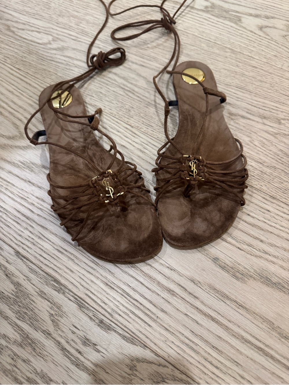 Saint Laurent Ysl Babylon’s sandal size -38